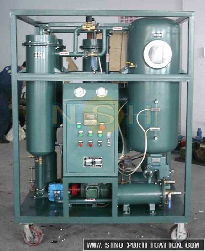 Mobile Type Turbine Oil Cleaning System Emulsified Turbine Oil Filtration Machine oil purifier oil treament