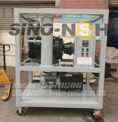 Vacuum Pump Unit 2160m³/h Movable Transformer Evacuation 0.05 Pa