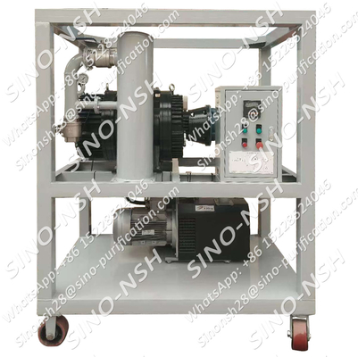 Vacuum Pump Unit 2160m³/h Movable Transformer Evacuation 0.05 Pa