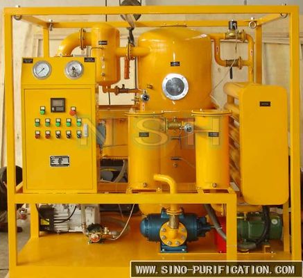 Low-Noise Insulating Oil Purification Machine 380V Three-Phase Vacuum Dehydration Degassing System