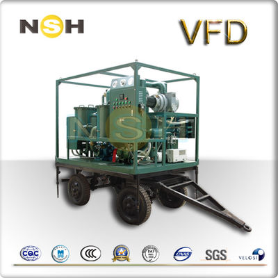 Trailer-Mounted Insulation Oil Purifier 600-18000LPH Transformer Oil Filtration Unit