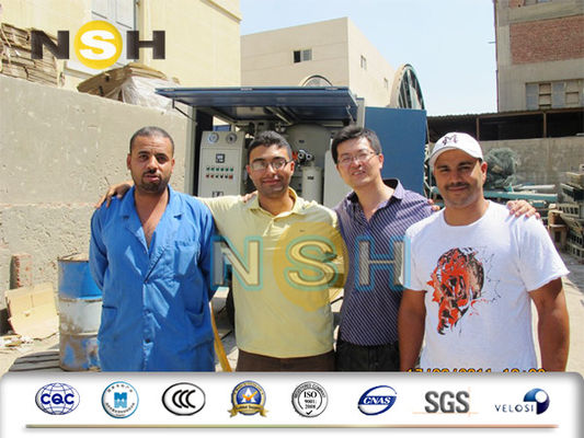 Trailer-Cover Outdoor Mobile Vacuum Transformer Oil Purifier Dehydration Degassing System