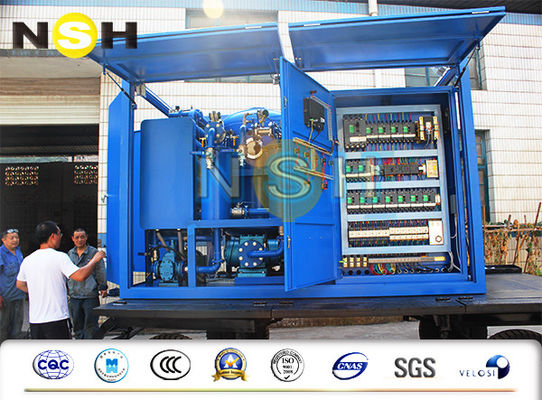 Outdoor Mobile Double-Stage Transformer Oil Purifier Trailer-Mounted High-Voltage Insulating System