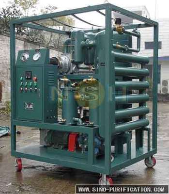 Double Stage Vacuum Transformer Oil Filter 3000L/H Treatment Machine 40Kw