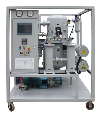 HMI Touch Screen Vacuum Transformer Oil Purifier PLC System 3000 Liter Per Hour
