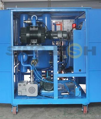 9000LPH Dehydration Insulation Oil Double-Stage Vacuum Purifier Transformer Fluid Recovery System