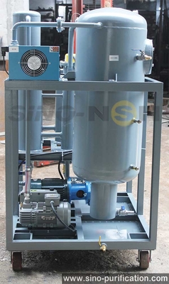 126kw Enclosed Dehydration Lubrication Oil Purifier 9000L/H