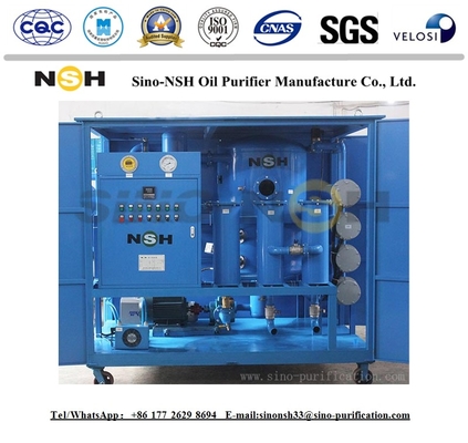 40Kw Dual-Stage Vacuum Transformer Oil Processing Unit, 3000L/H