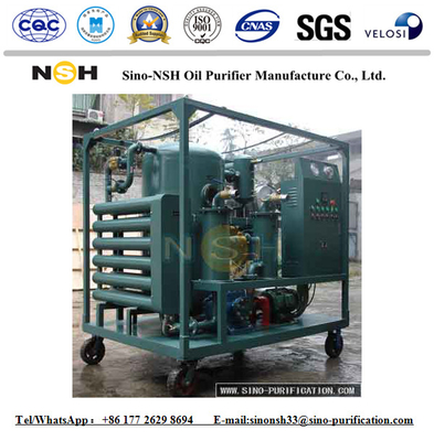 40Kw Dual-Stage Vacuum Transformer Oil Processing Unit, 3000L/H
