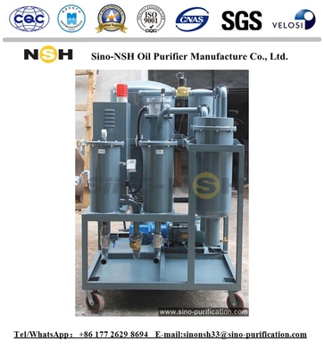 6000L/H Turbine Oil Treatment Equipment / High Efficiency Oil Water Separator