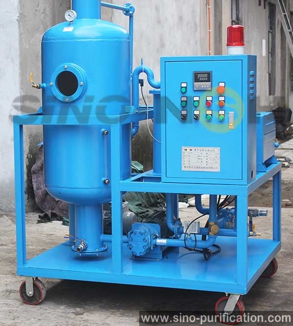 Vacuum Turbine Oil Purifier 3000L /H Vacuum TF Series 34 KW