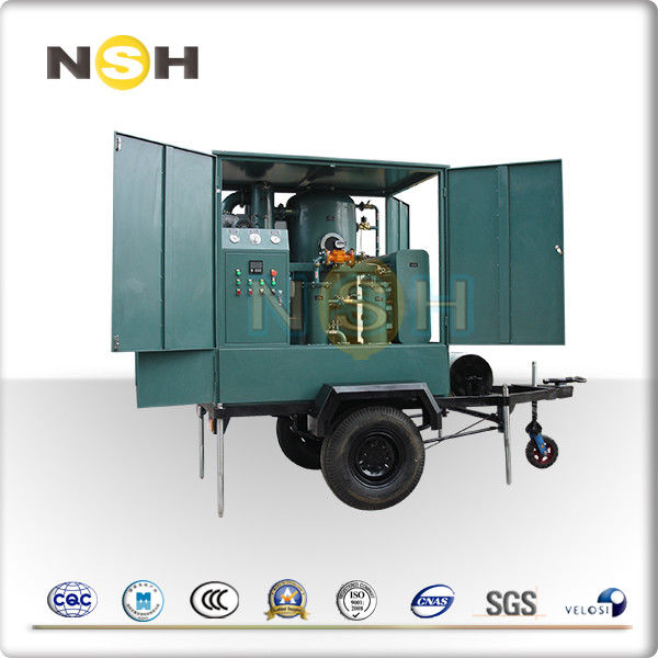 Heating Drying Insulation Oil Purifier Reclamation Degassing 380V Three-Phase Insulating System