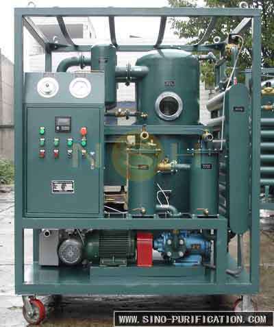 Double Stage Vacuum Transformer Oil Filter 3000L/H Treatment Machine 40Kw