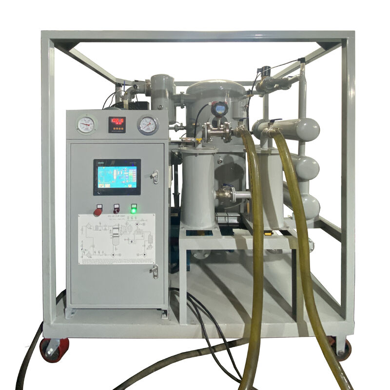 Fully Automatic Transformer Oil Purifier With Touch Screen 1800 To 18000 Liter Per Hour