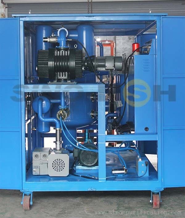 9000LPH Dehydration Insulation Oil Double-Stage Vacuum Purifier Transformer Fluid Recovery System