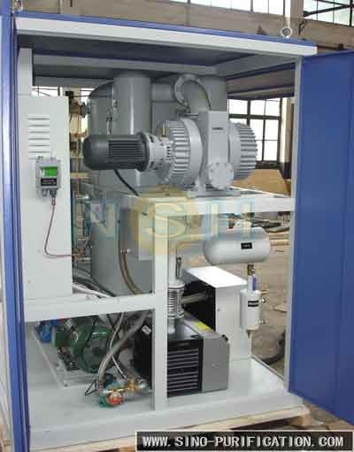 36kW Decontamination Degassification Insulation Oil Double-Stage Vacuum Oil Purifier Systems