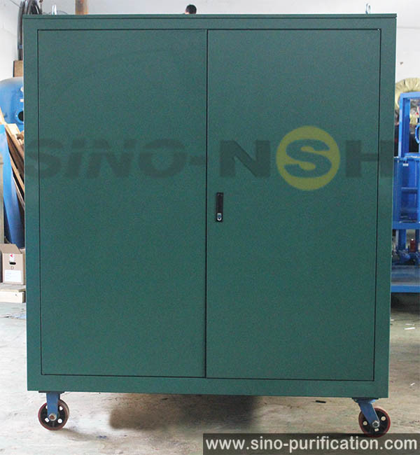 Closed Type 100kW High Voltage 9000L/H Double-Stage Vacuum Insulation Oil Purifier