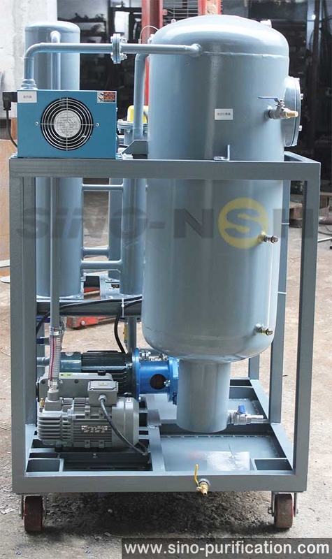 126kw Enclosed Dehydration Lubrication Oil Purifier 9000L/H