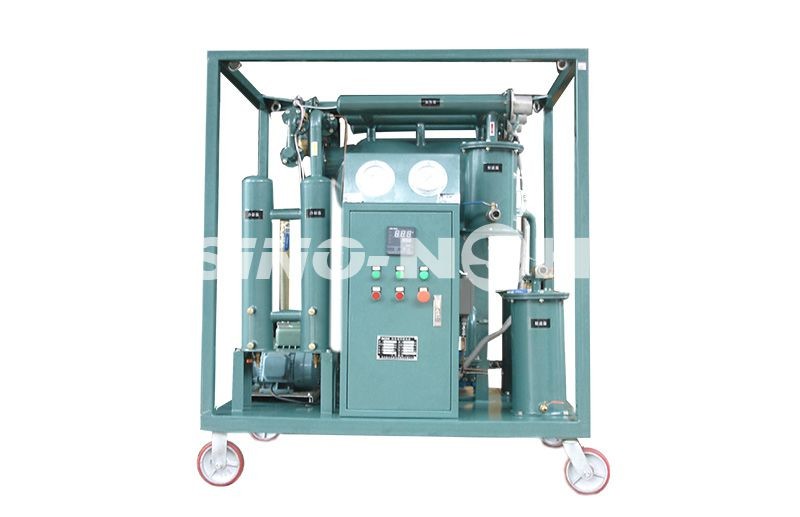Single Axle Trailer Transformer Oil Purifier 6000L/H Single Stage Vacuum Insulation