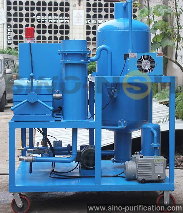 Vacuum Turbine Oil Purifier 3000L /H Vacuum TF Series 34 KW