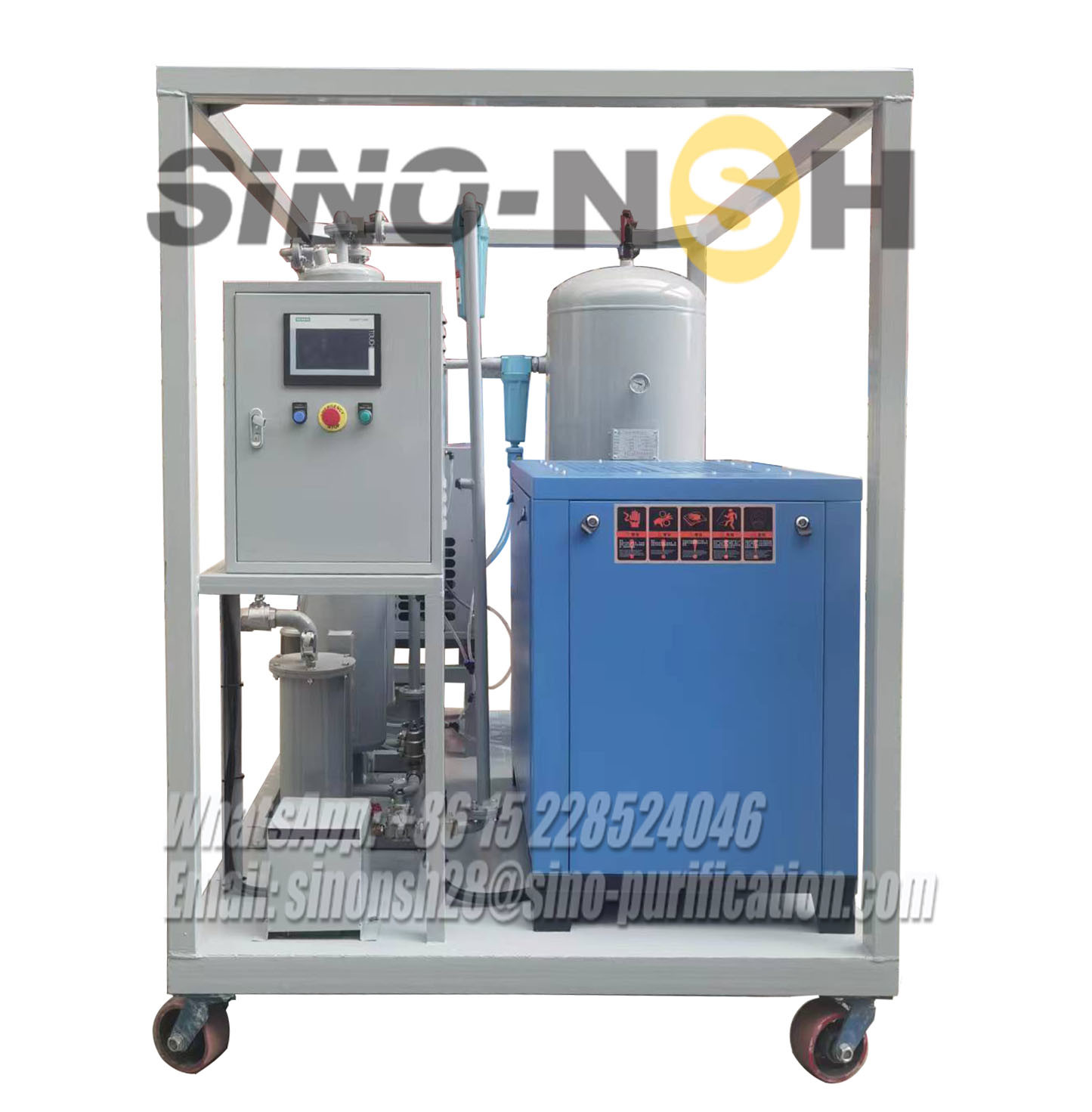 Fully Automatic Dry Air Generator Dry And Purify Air Dew Point -55 to -75 ℃