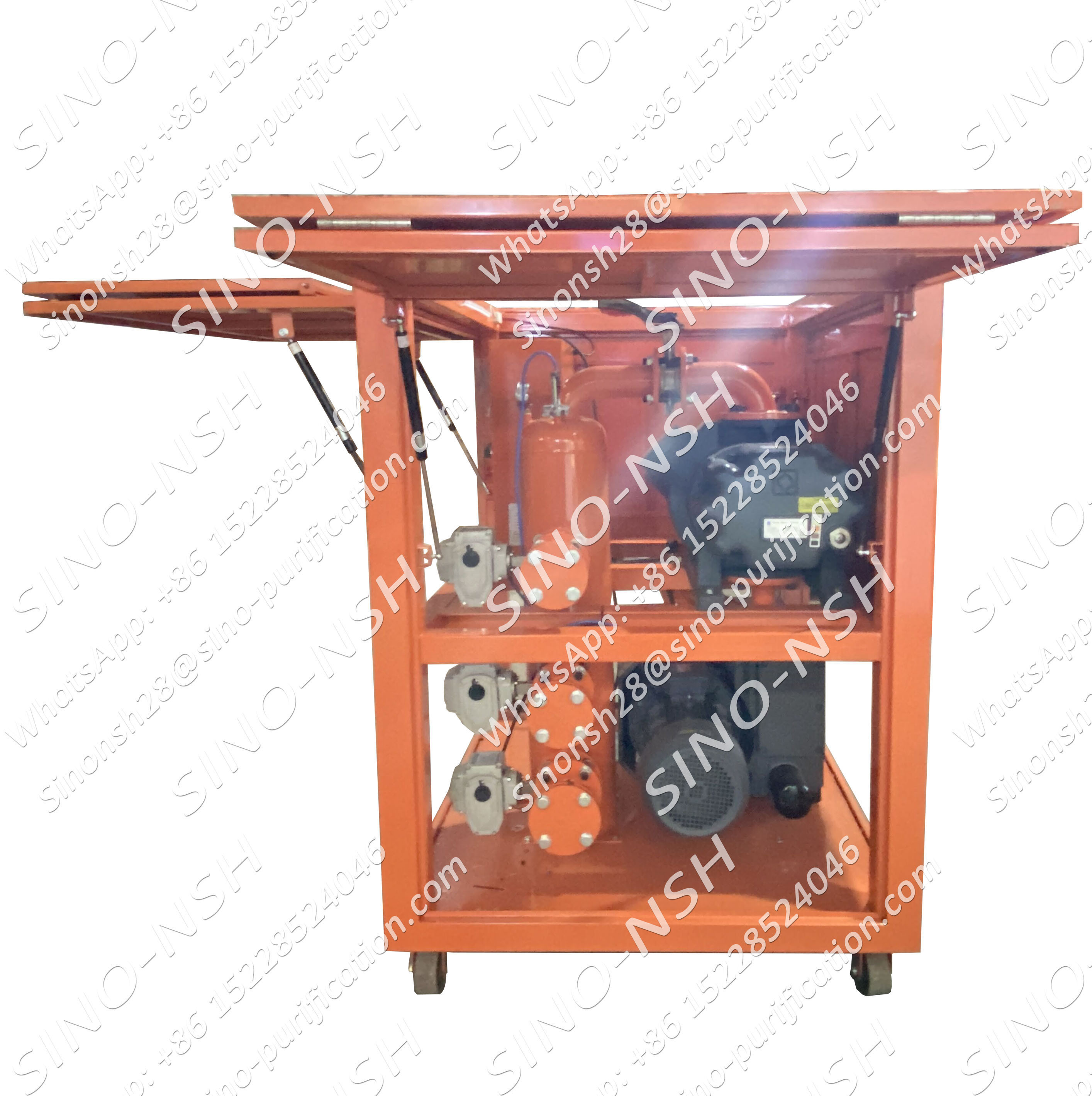 Outdoor Type Vacuum Pump Unit Transformer Evacuating Vacuum Degree 0.05 Pa