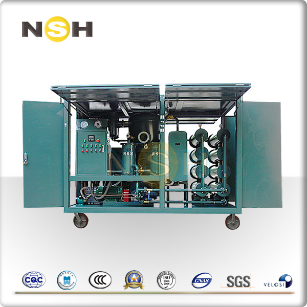 Ultra-High Voltage Insulation Oil Purifier 600-18000LPH Transformer Oil Treatment Plant System
