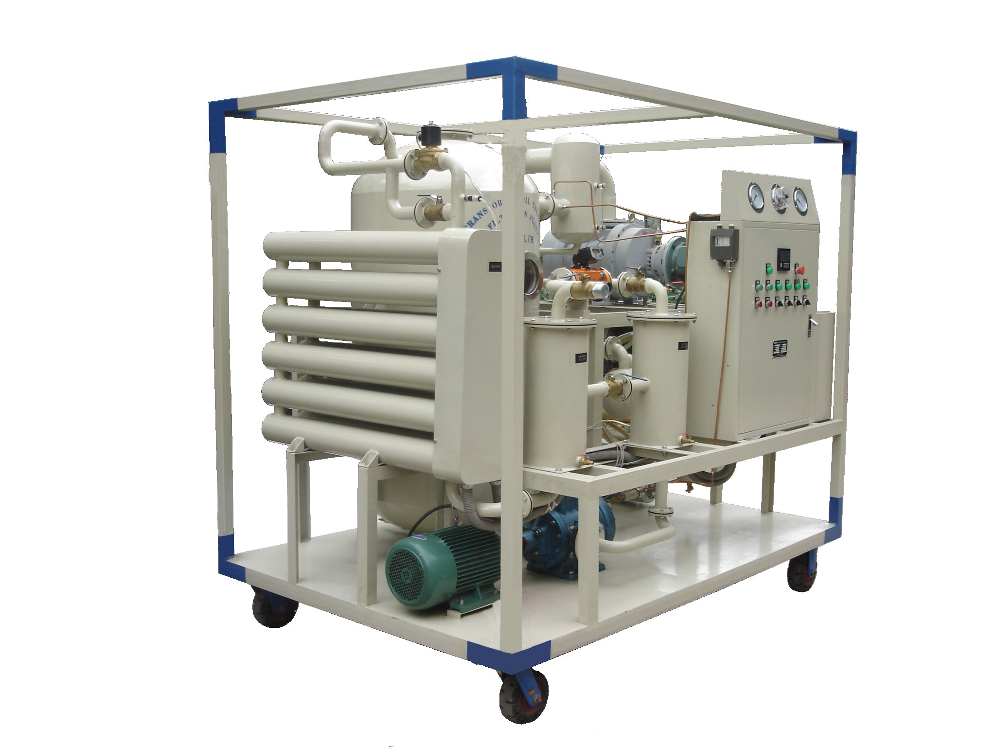 Mobile Trailer Insulation Oil Purifier Transformer Filtration Plant Trolley-Mounted Treatment System