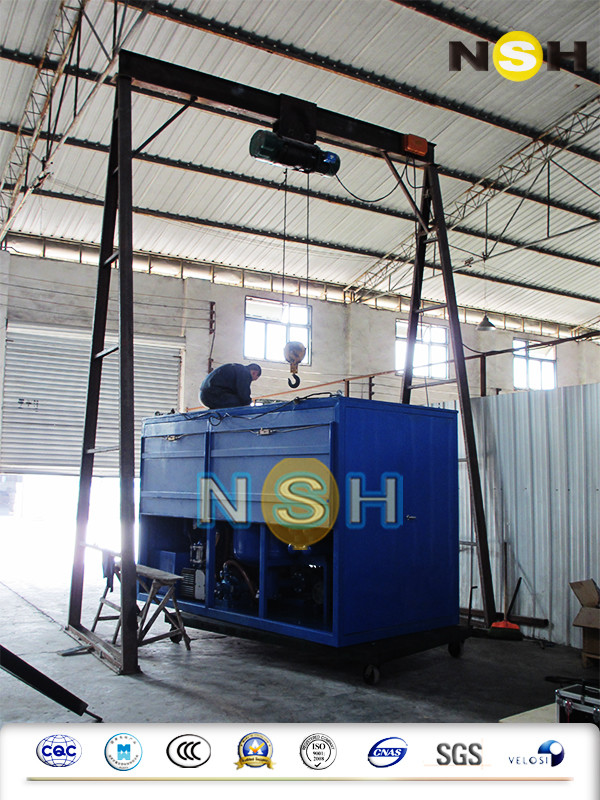 Vacuum Transformer Oil Purification Filter Machine Insulation Dielectric Fluid Treatment System