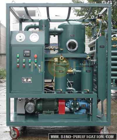 Double Stage Vacuum Transformer Oil Filter 3000L/H Treatment Machine 40Kw