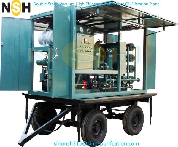 500L-Min Insulation Oil Purifier 600LPH Transformer Oil Filtration Plant Dielectric Treatment